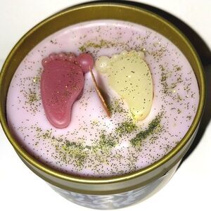 Hand crafted limited edition "Baby Love" Zen-Me candle
